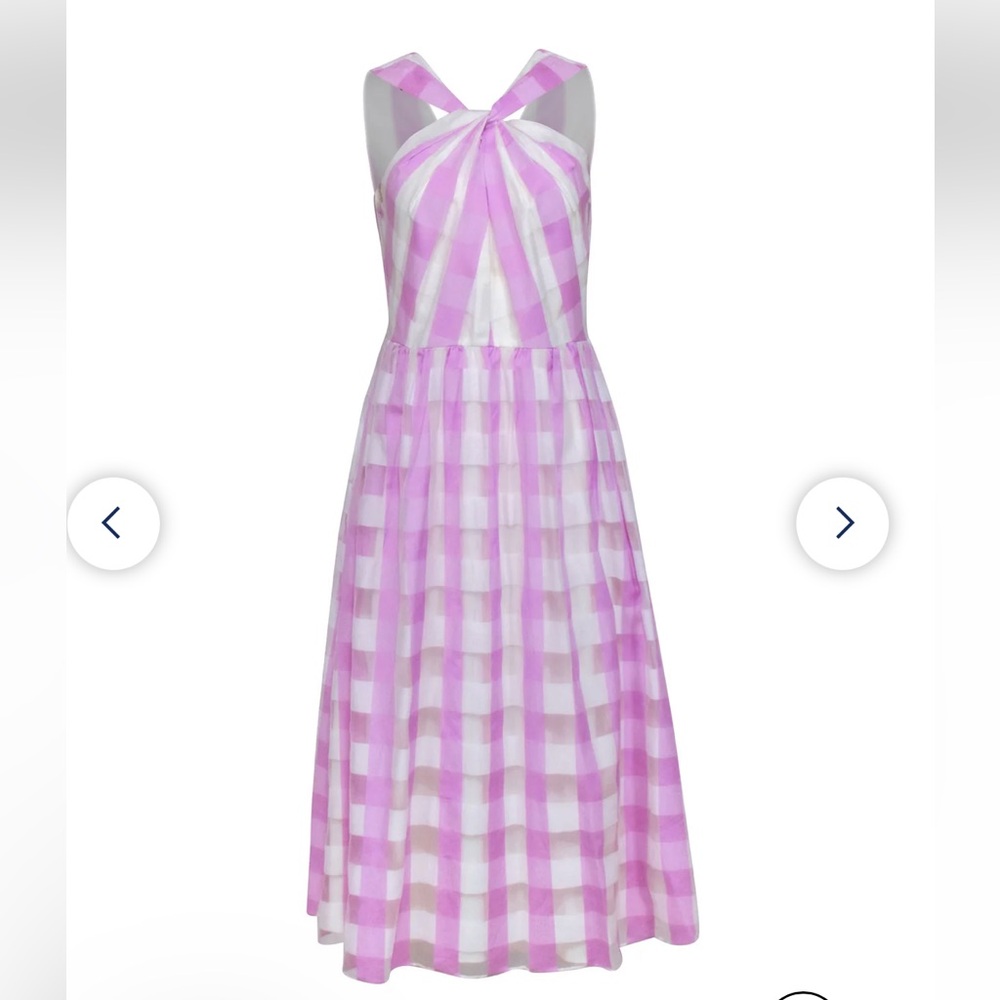 Kate Spade Mock Gingham halter Dress